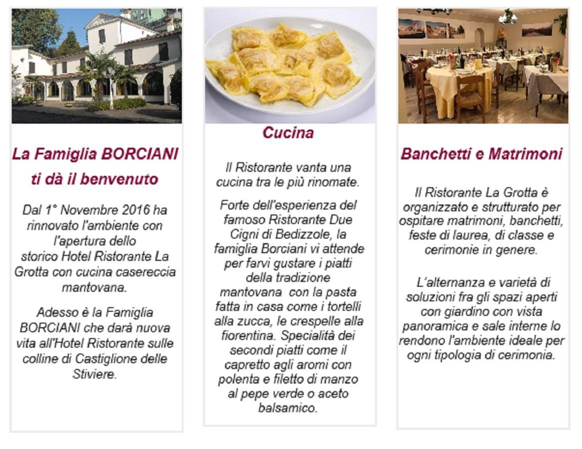 Hotel Ristorante La Grotta Castiglione Delle Stiviere Exteriér fotografie